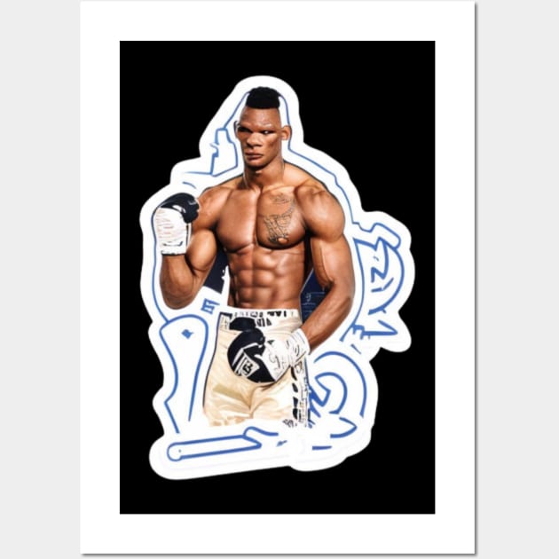 israel adesanya Wall Art by Mcvipa⭐⭐⭐⭐⭐